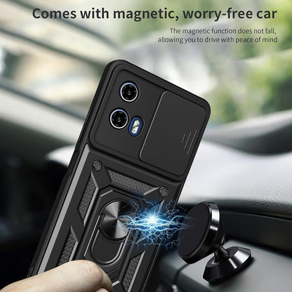 Case for Motorola Moto G15 / G15 Power, Techsuit, CamShield, Black