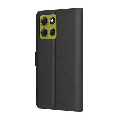 Θήκη για Motorola Moto G86, Techsuit, Leather Folio, Μαύρο