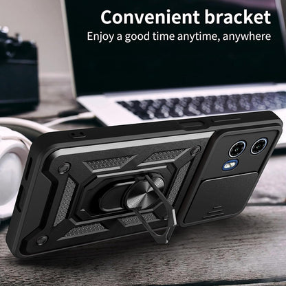 Case for Motorola Moto G15 / G15 Power, Techsuit, CamShield, Black