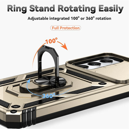 Case for Motorola Moto E15 / G05, Techsuit, CamShield, Gold