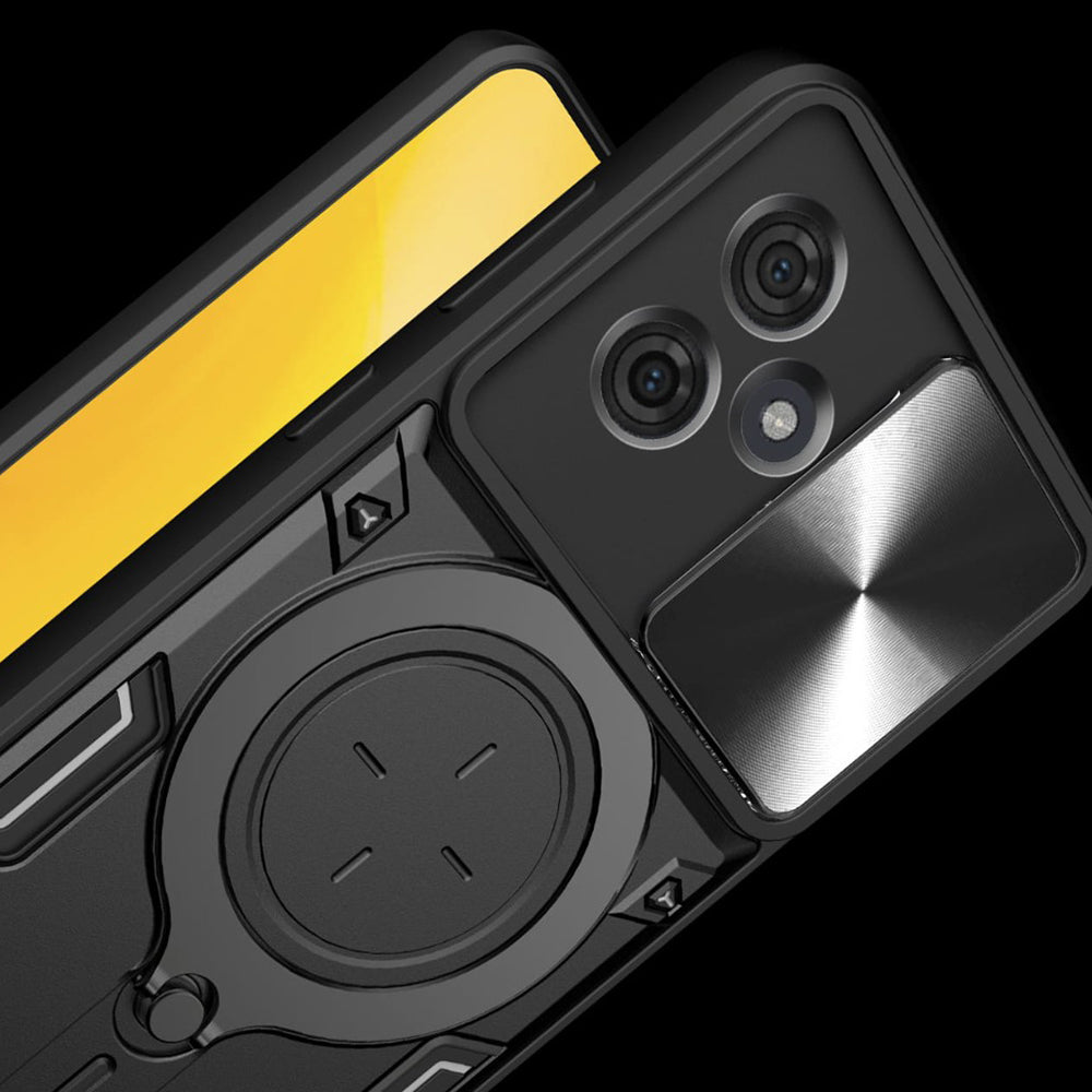 Θήκη για Motorola Moto G86, Techsuit, CamGuard Pro, Μαύρο