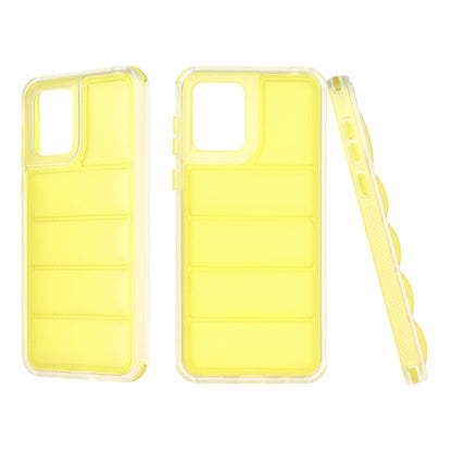 Θήκη για Motorola Moto E13, Techsuit, Wave Shield, Κίτρινη