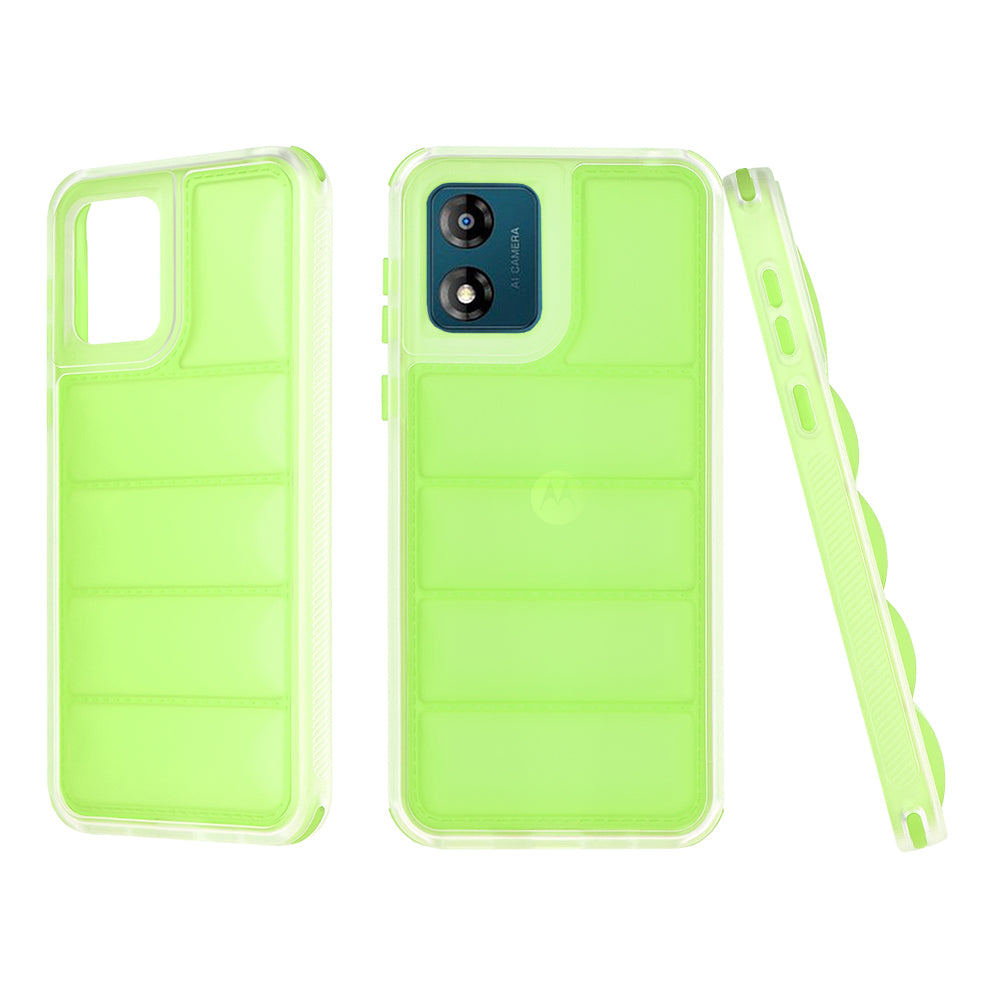 Θήκη για Motorola Moto E13, Techsuit, Wave Shield, Πράσινο