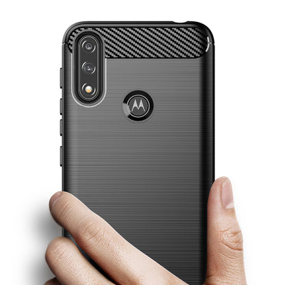 Case for Motorola Moto E7i Power / E7 Power, Techsuit, Carbon, Black