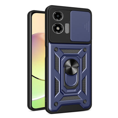 Θήκη για Motorola Moto G04s / E14 / G04 / G24, Techsuit, CamShield, Μπλε