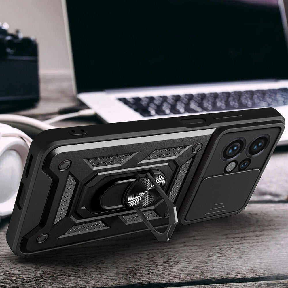 Θήκη για Motorola Moto G04s / E14 / G04 / G24, Techsuit, CamShield, Μπλε