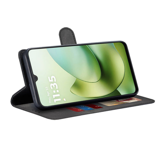 Θήκη για Motorola Moto G06, Techsuit, Diary Book, Μαύρη