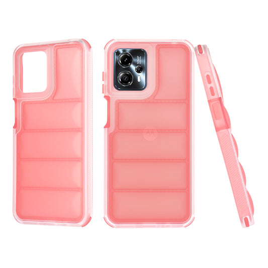 Θήκη για Motorola Moto G13 / G23 / G53, Techsuit, Wave Shield, Κόκκινο