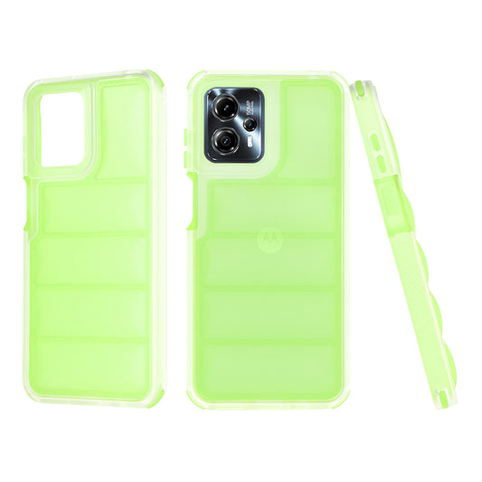 Θήκη για Motorola Moto G13 / G23 / G53, Techsuit, Wave Shield, Πράσινο