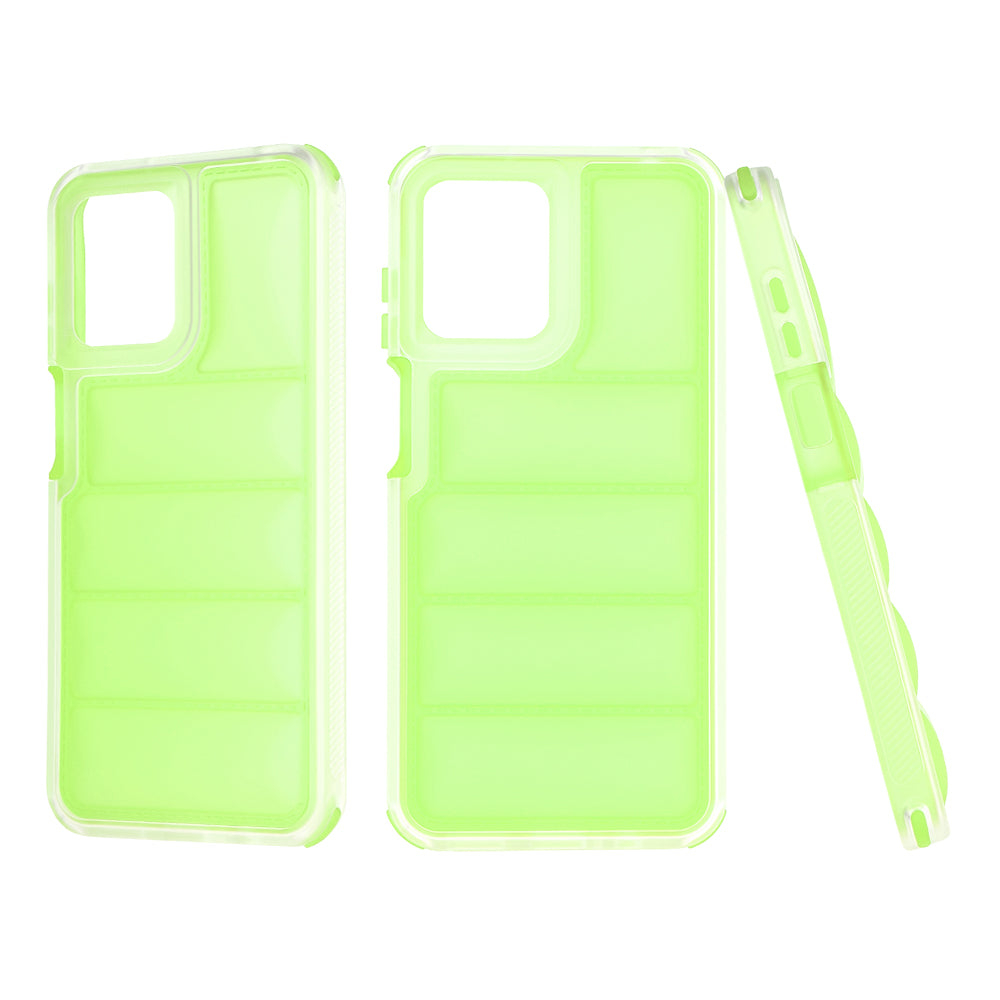 Case for Motorola Moto G13 / G23 / G53, Techsuit, Wave Shield, Green