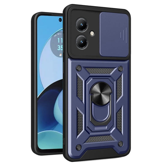 Θήκη για Motorola Moto G14, Techsuit, CamShield, Μπλε