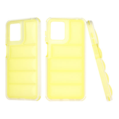 Θήκη για Motorola Moto G14, Techsuit, Wave Shield, Κίτρινη