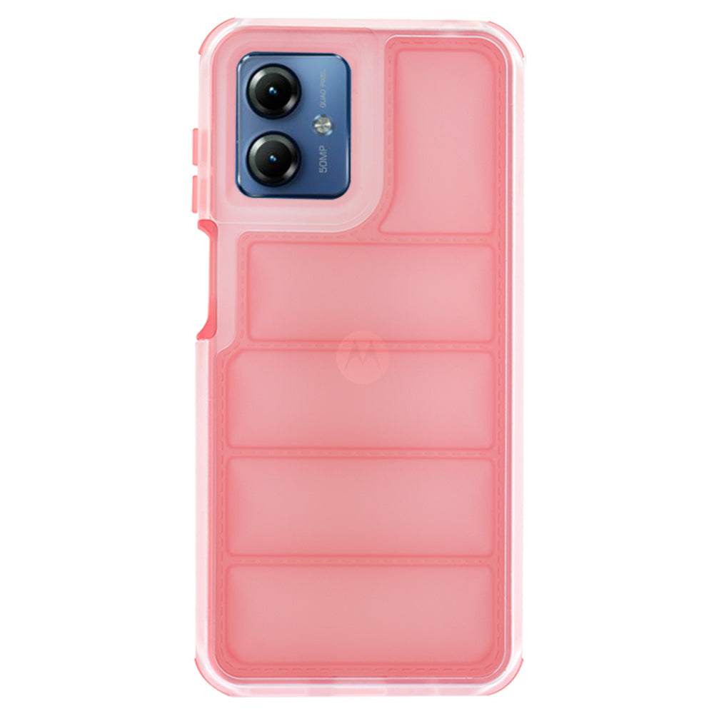 Θήκη για Motorola Moto G14, Techsuit, Wave Shield, Κόκκινο