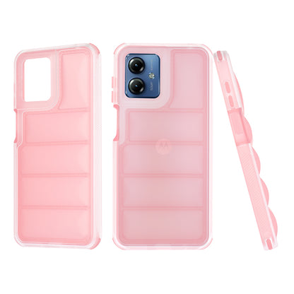 Θήκη για Motorola Moto G14, Techsuit, Wave Shield, Ροζ