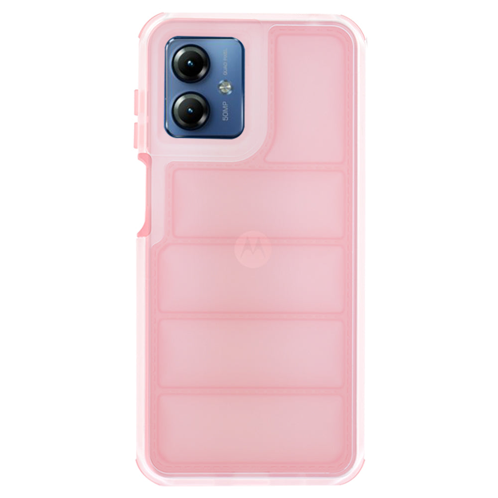 Θήκη για Motorola Moto G14, Techsuit, Wave Shield, Ροζ
