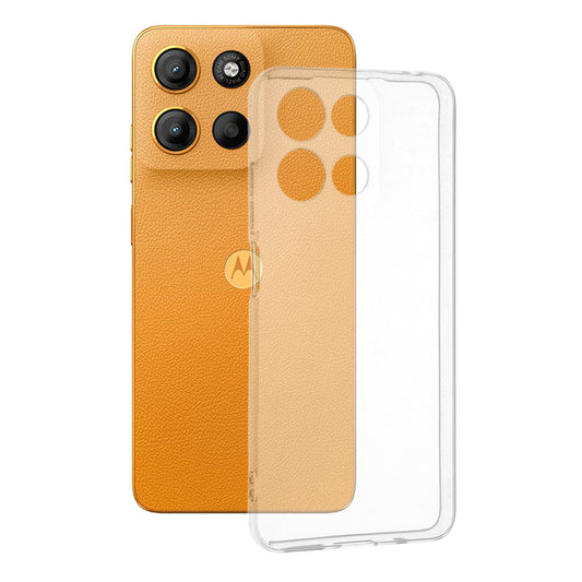 Case for Motorola Moto G15 / G15 Power, Techsuit, Clear, Transparent