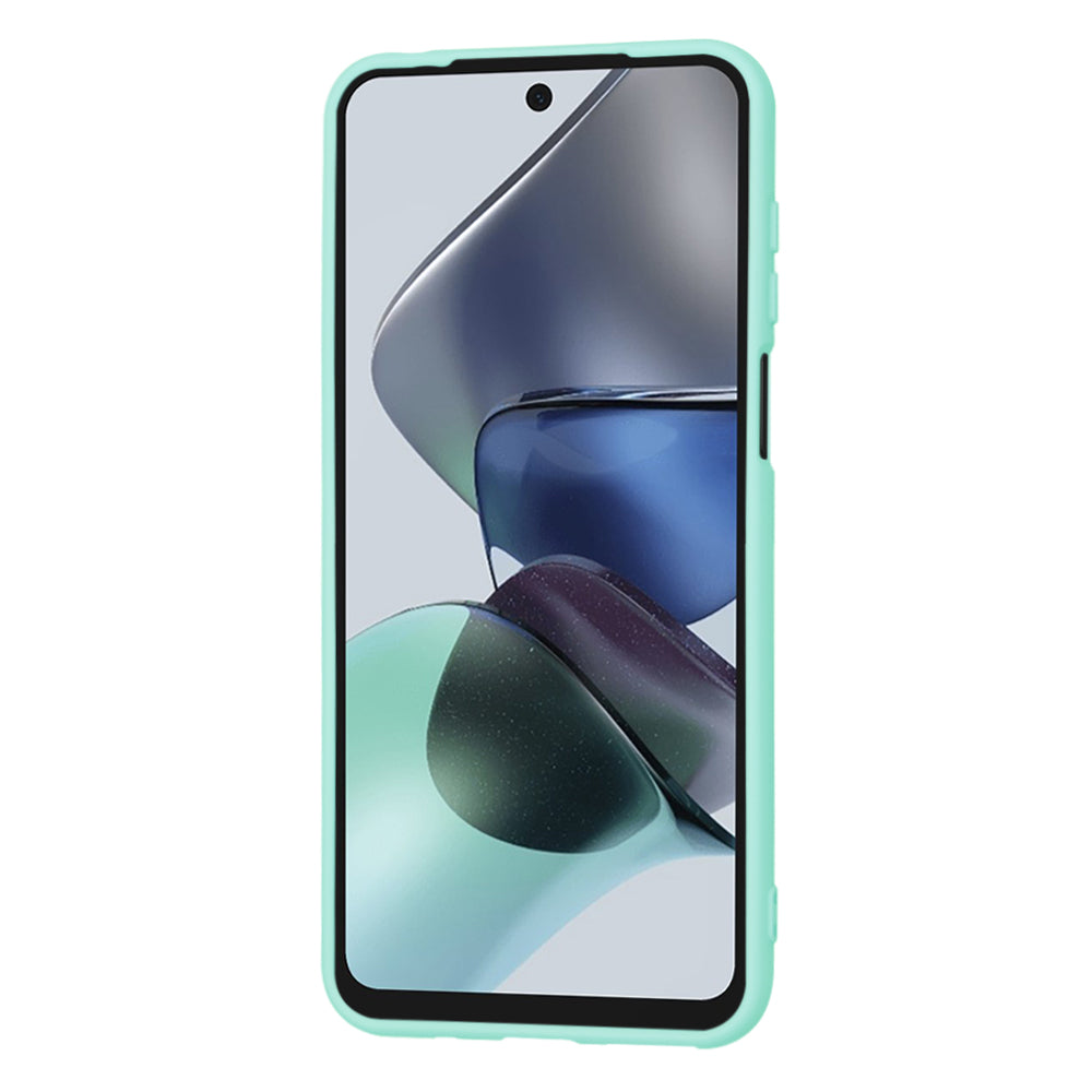 Case for Motorola Moto G23, Techsuit, SoftFlex, Turquoise