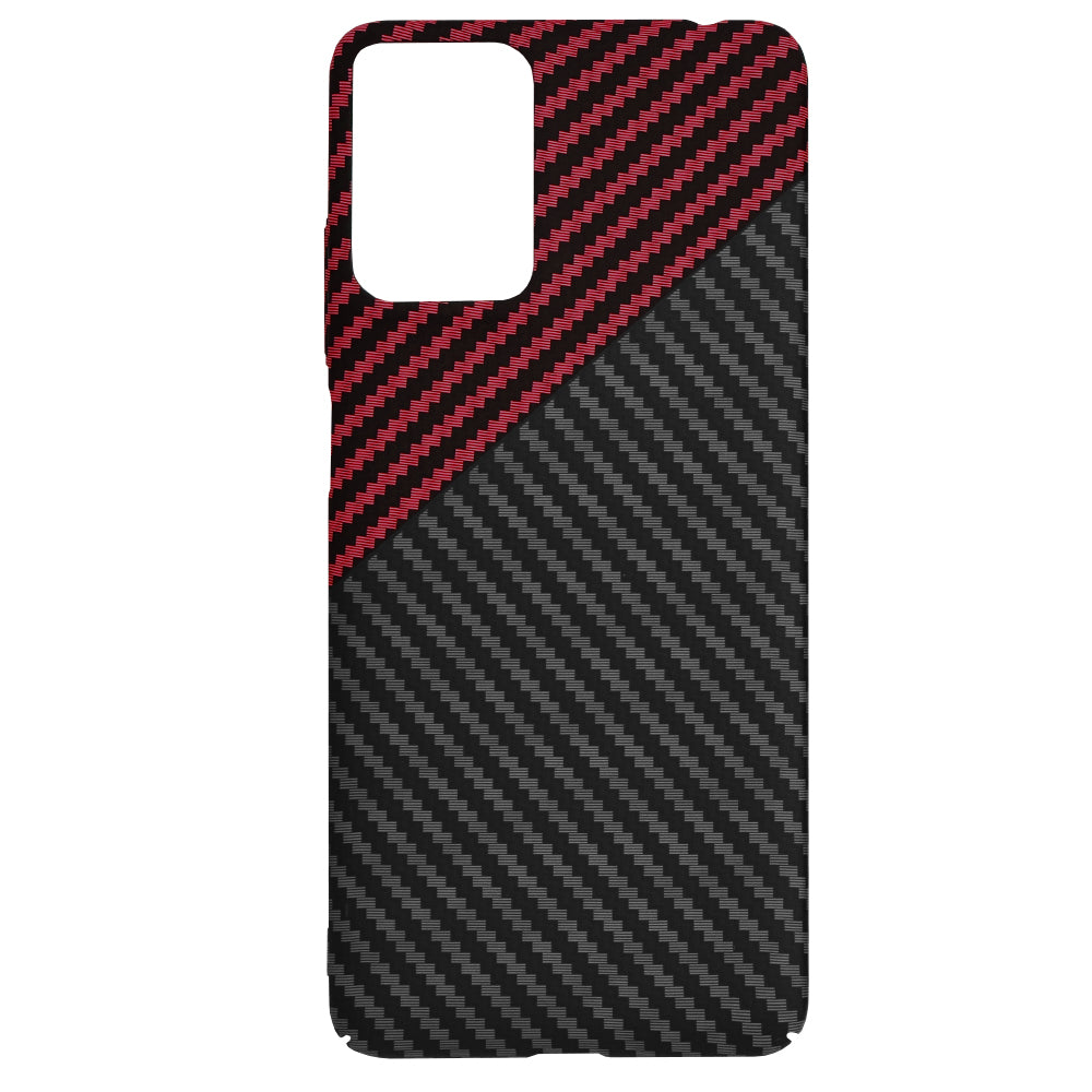 Θήκη για Motorola Moto G24 Power, Techsuit, Carbonite FiberShell, Μαύρο Κόκκινο
