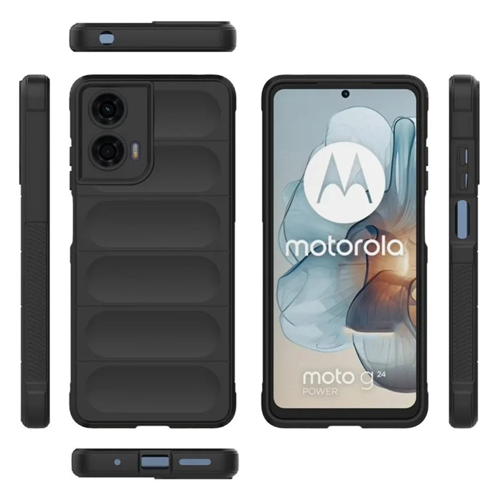 Θήκη για Motorola Moto G24 Power, Techsuit, Magic Shield, Μαύρο