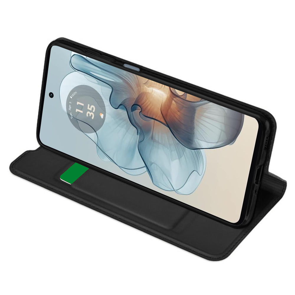 Θήκη για Motorola Moto G24 Power, Techsuit, Magskin Book, Μαύρη