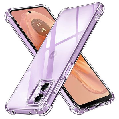 Θήκη για Motorola Moto G24 Power, Techsuit, Ανθεκτική σε Κρούσεις Διαφανής, Διάφανη