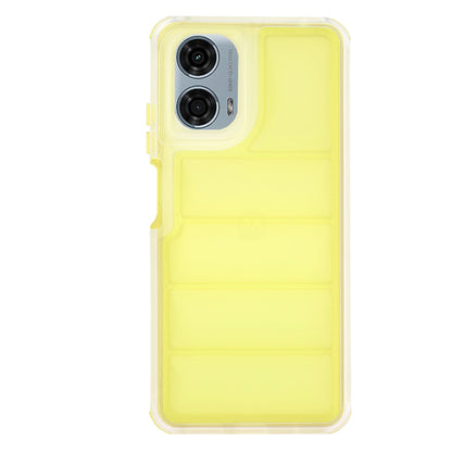 Θήκη για Motorola Moto G24 Power, Techsuit, Wave Shield, Κίτρινη