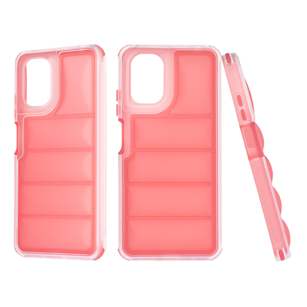 Θήκη για Motorola Moto G24 Power, Techsuit, Wave Shield, Κόκκινο