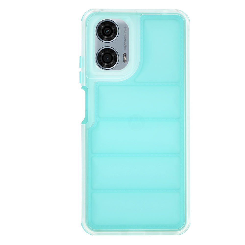 Θήκη για Motorola Moto G24 Power, Techsuit, Wave Shield, Τιρκουάζ