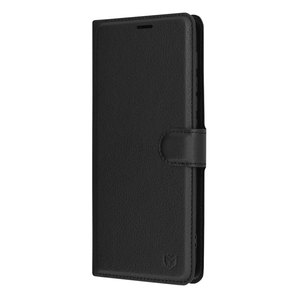 Θήκη για Motorola Moto G30 / G20 / G10, Techsuit, Δερμάτινο Φύλλο, Μαύρο