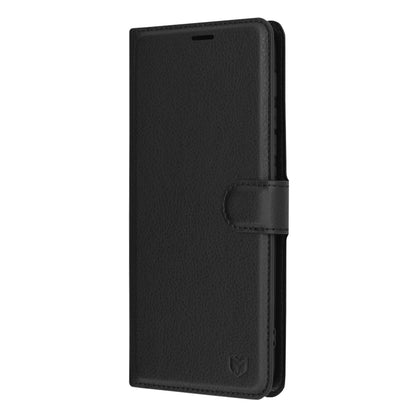Θήκη για Motorola Moto G30 / G20 / G10, Techsuit, Δερμάτινο Φύλλο, Μαύρο