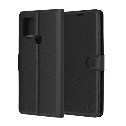 Θήκη για Motorola Moto G30 / G20 / G10, Techsuit, Δερμάτινο Φύλλο, Μαύρο