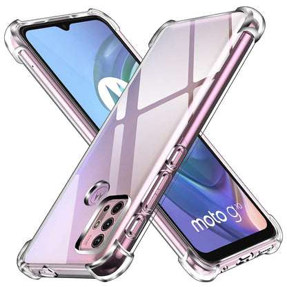 Θήκη για Motorola Moto G30 / G20 / G10, Techsuit, Ανθεκτική σε Κρούσεις Διαφανής, Διάφανη