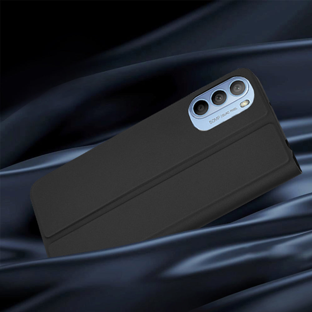 Θήκη για Motorola Moto G31 / G41, Techsuit, Magskin Book, Μαύρη