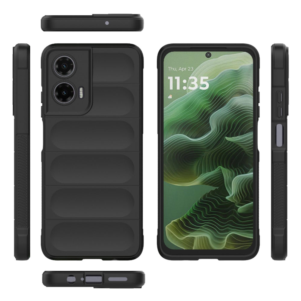 Case for Motorola Moto G35, Techsuit, Magic Shield, Black
