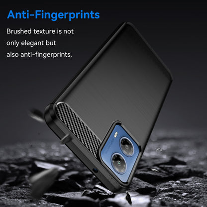 Case for Motorola Moto G45 / G34, Techsuit, Carbon, Black