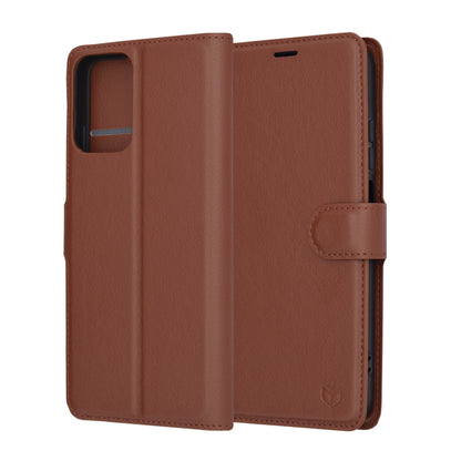 Θήκη για Motorola Moto G45 / G34, Techsuit, Leather Folio, Καφέ