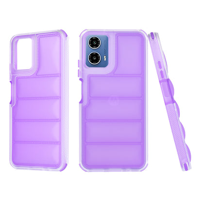 Θήκη για Motorola Moto G45 / G34, Techsuit, Wave Shield, Μωβ