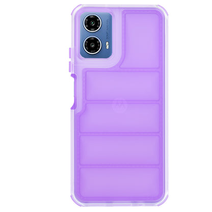 Θήκη για Motorola Moto G45 / G34, Techsuit, Wave Shield, Μωβ