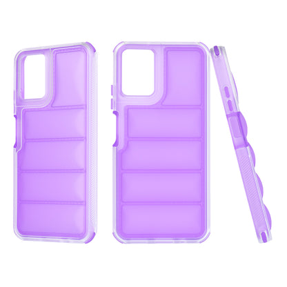 Θήκη για Motorola Moto G45 / G34, Techsuit, Wave Shield, Μωβ