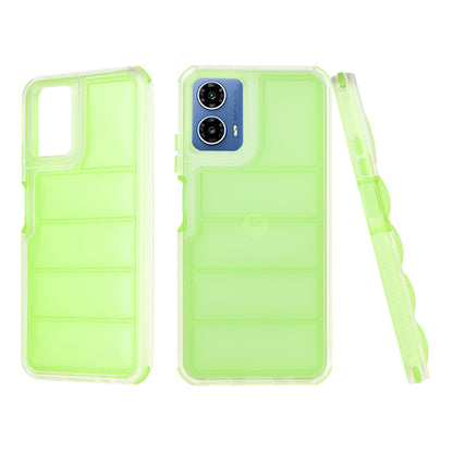 Θήκη για Motorola Moto G45 / G34, Techsuit, Wave Shield, Πράσινο