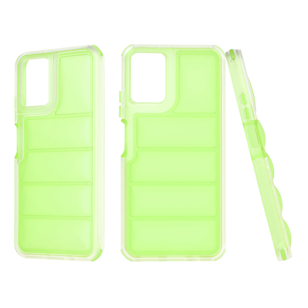 Θήκη για Motorola Moto G45 / G34, Techsuit, Wave Shield, Πράσινο