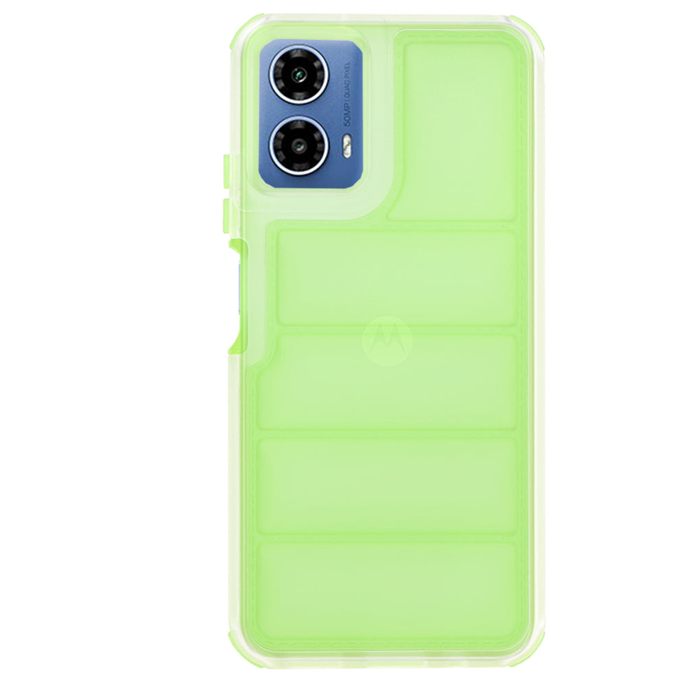 Θήκη για Motorola Moto G45 / G34, Techsuit, Wave Shield, Πράσινο