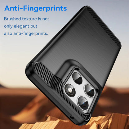 Θήκη για Motorola Moto G47 / G37 Power / G37 / G67 Power / G57 Power, Techsuit, Carbon, Μαύρη