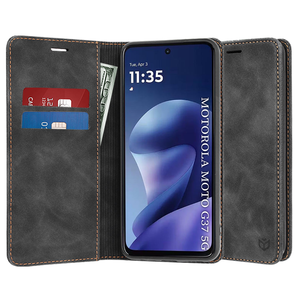 Θήκη για Motorola Moto G47 / G37 Power / G37, Techsuit, Confy, Μαύρο