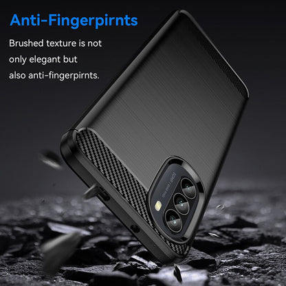 Θήκη για Motorola Moto G52 / G82, Techsuit, Carbon, Μαύρο