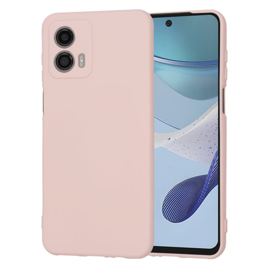 Θήκη για Motorola Moto G53, Techsuit, SoftFlex, Ροζ