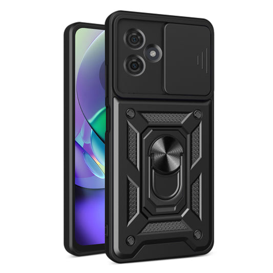 Θήκη για Motorola Moto G54, Techsuit, CamShield, Μαύρο