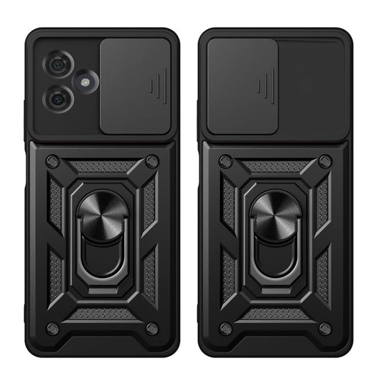 Θήκη για Motorola Moto G54, Techsuit, CamShield, Μαύρο
