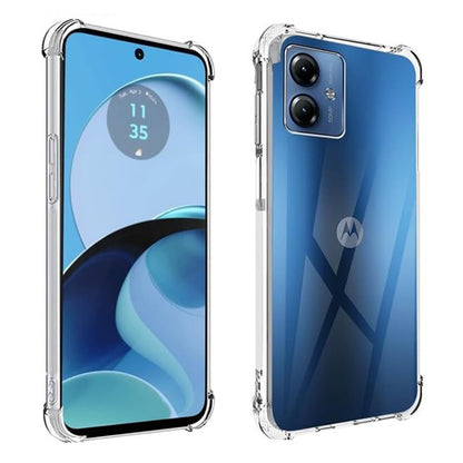Case for Motorola Moto G54, Techsuit, Shockproof Clear, Transparent