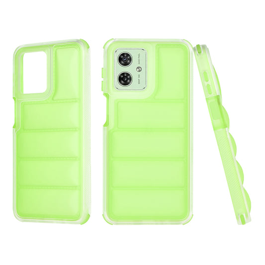 Θήκη για Motorola Moto G54, Techsuit, Wave Shield, Πράσινο